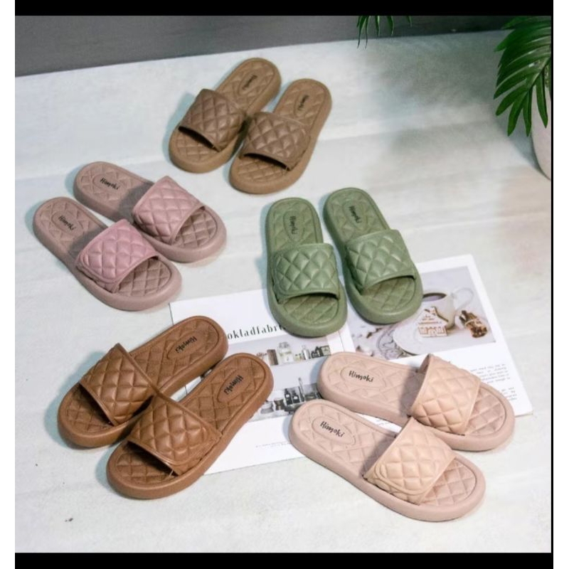 sandal wanita impor korea terkini nyaman dikaki