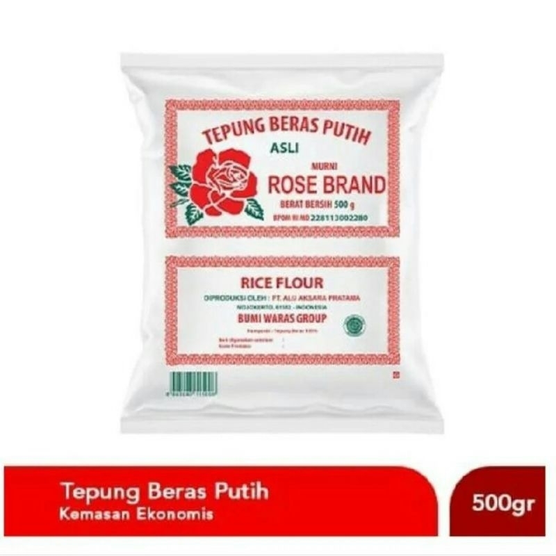 

Rose Brand Tepung Beras Putih 500gr