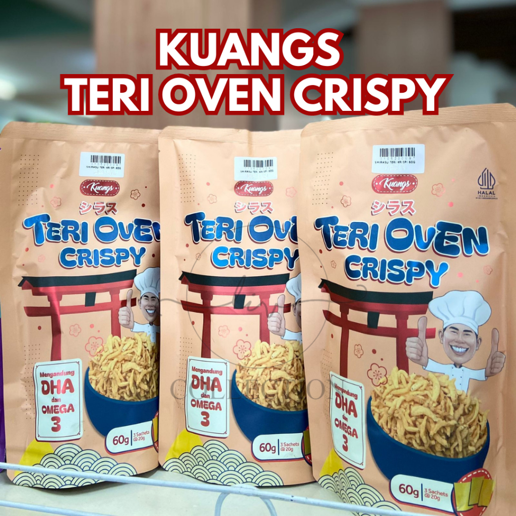 

KUANGS TERI OVEN CRISPY / TERI KRISPI / TABURAN WHITEBAIT