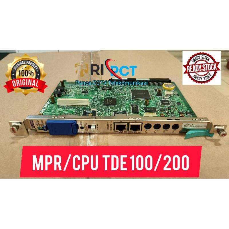 CPU TDE100/200 Panasonic  Card EMPR-TDE lengkap dus mulus
