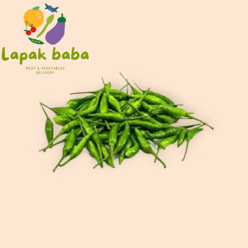 

CABAI RAWIT HIJAU 100 GRAM RAWIT PEDAS SIAP KIRIM
