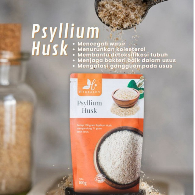 

RK60 PSYLLIUM HUSK By HERBALOV
