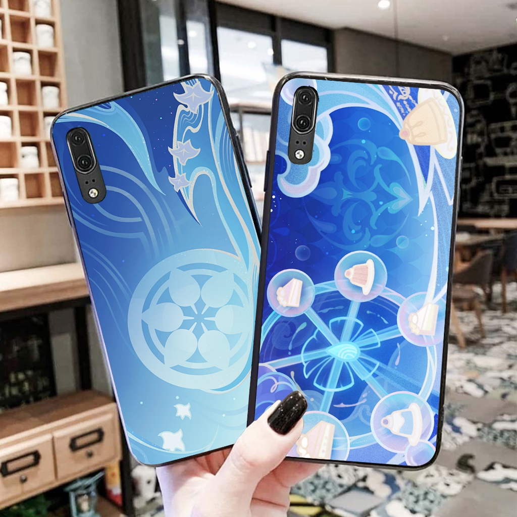 Custom Case Luxury Glasscase Hardcase Softcase Casing Namecard/Wallpaper Game Genshin Impact [HP Sam