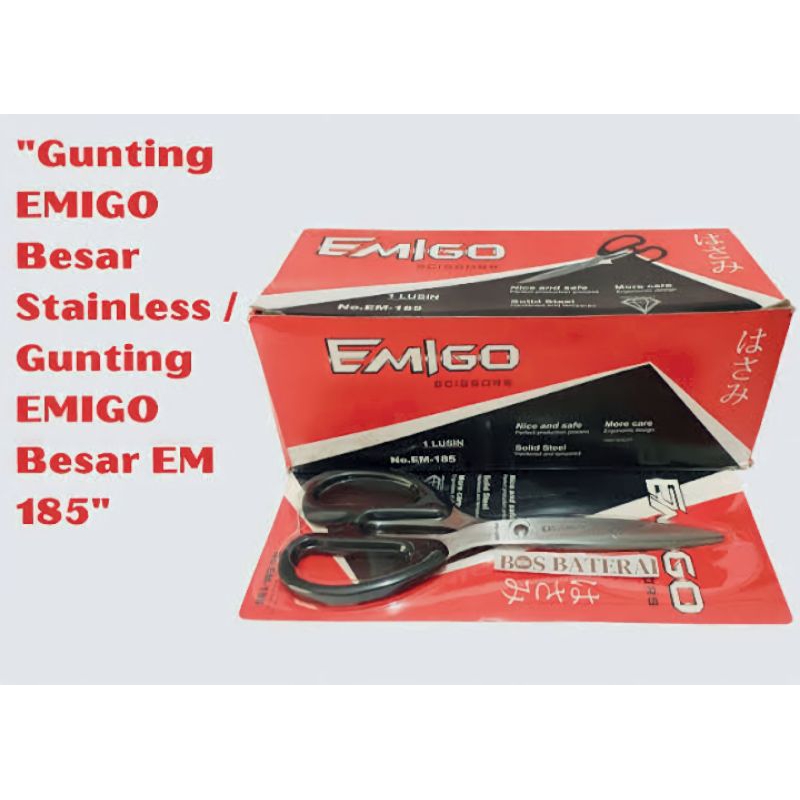 

GUNTING STAINLESS BESAR 185