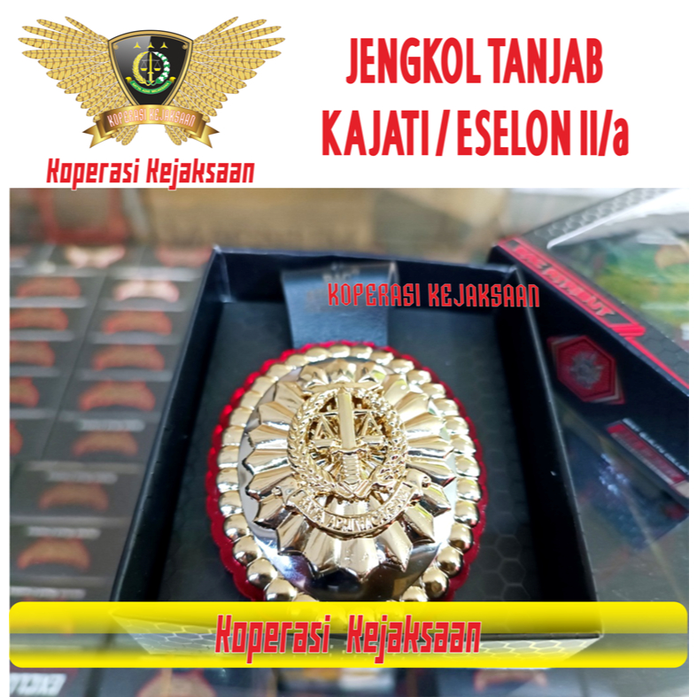 TANJAB TANDA JABATAN KAJATI ESELON II/a KEJAKSAAN | JENGKOL KEPALA CABANG KEJAKSAAN TINGGI