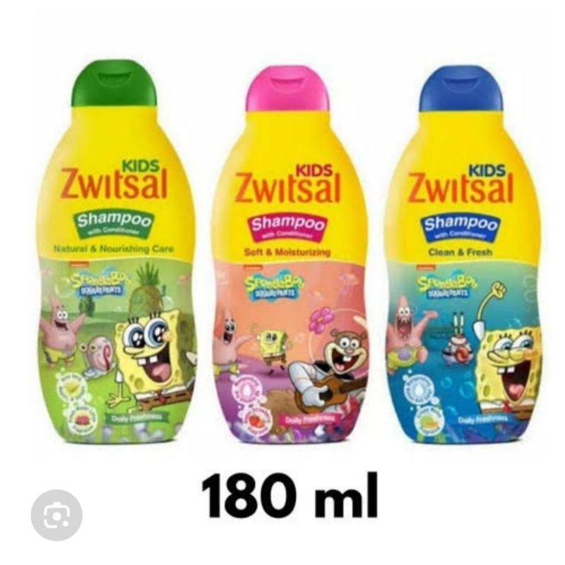 zwitsal kids shampoo 180ml