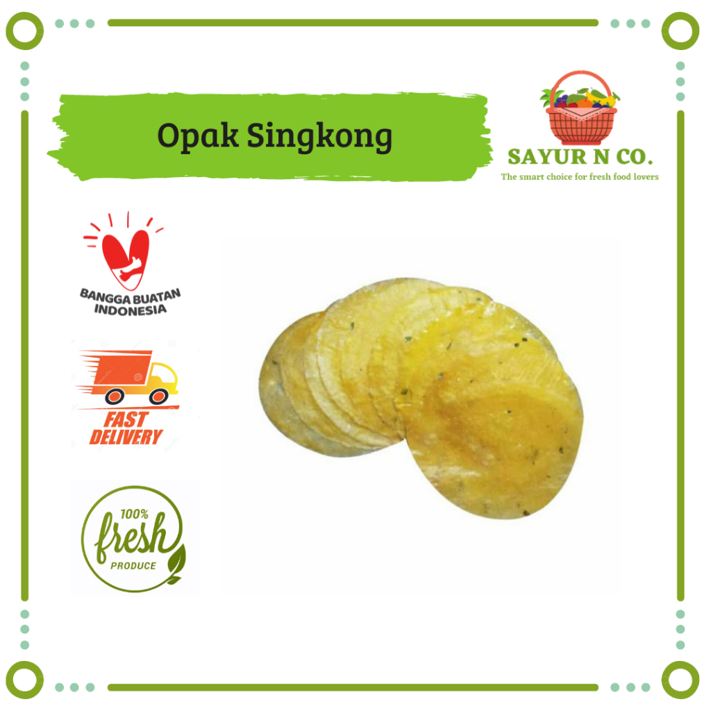 

Opak Singkong Mentah | Sayur N Co Bekasi