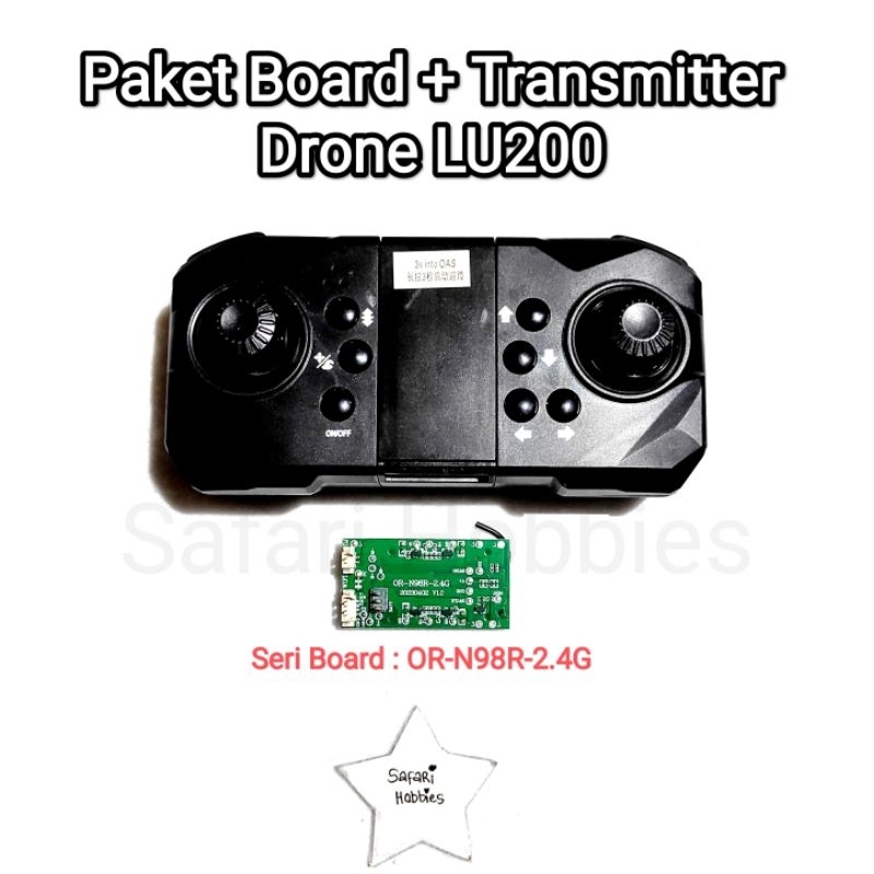 Paket Transmitter + Board Drone LU200