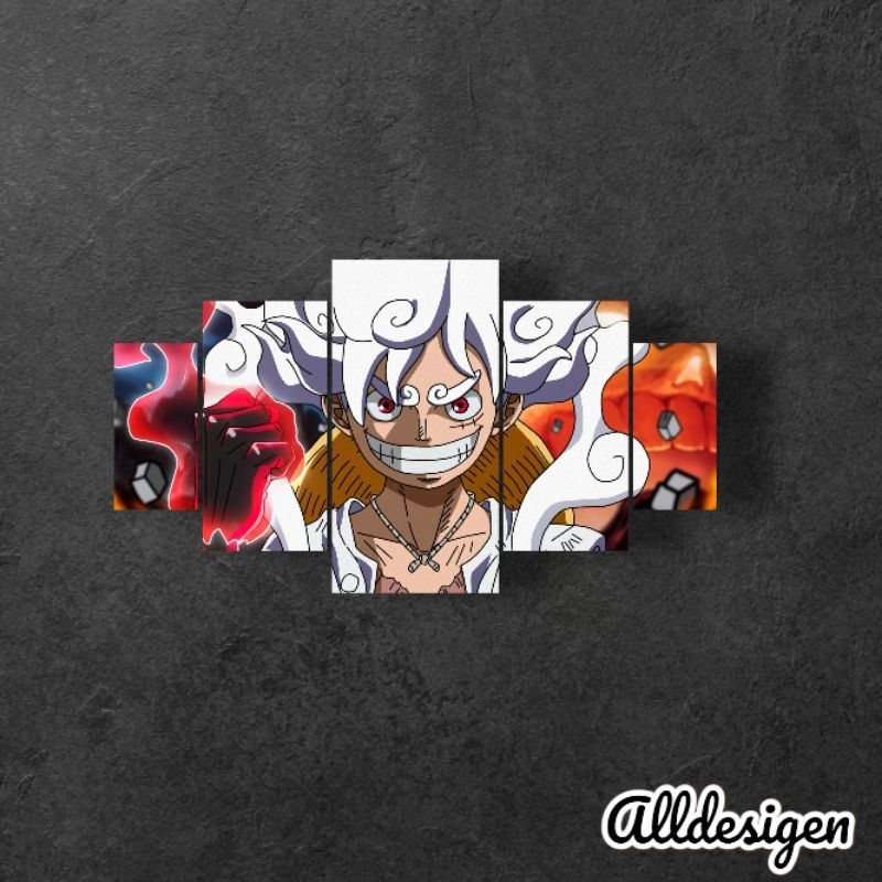 Wallpaper Dinding Luffy Gear 5