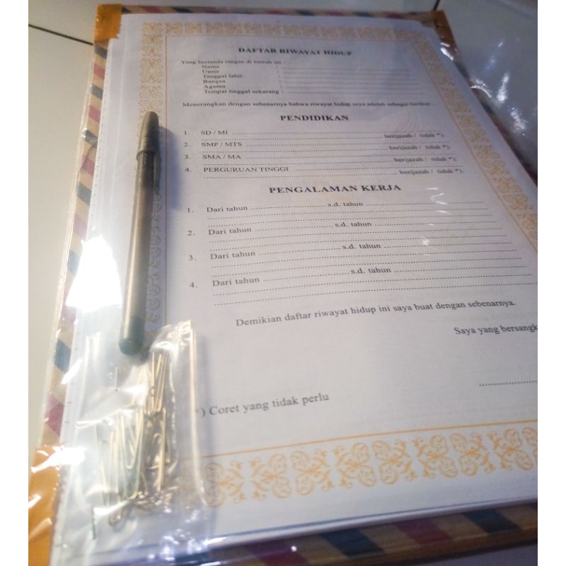 

Paket Lamaran Kerja