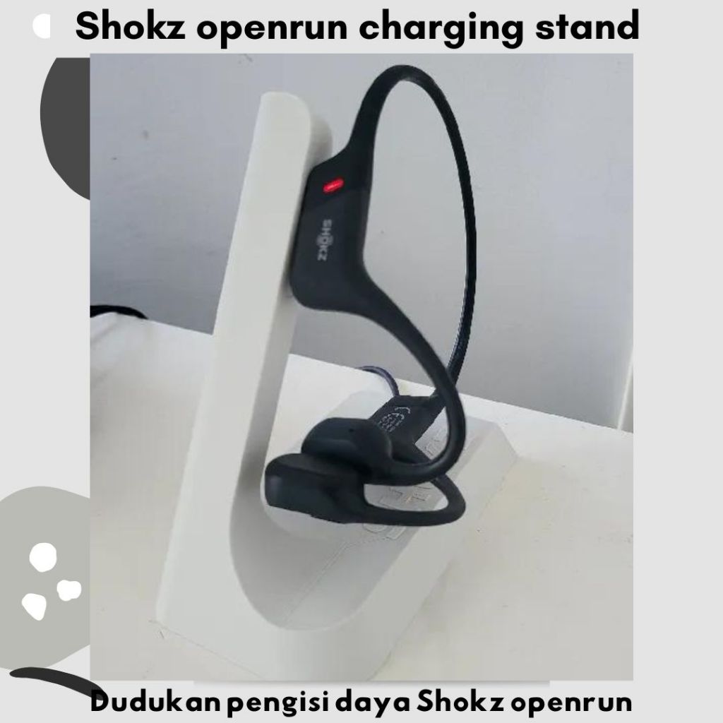 shokz openrun charging stands / dudukan pengisi daya shokz openrun