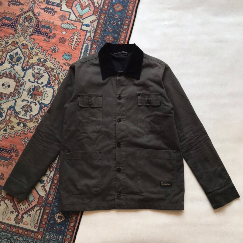 CHORE JACKET PHILLIP WORKS OLIVE GREEN