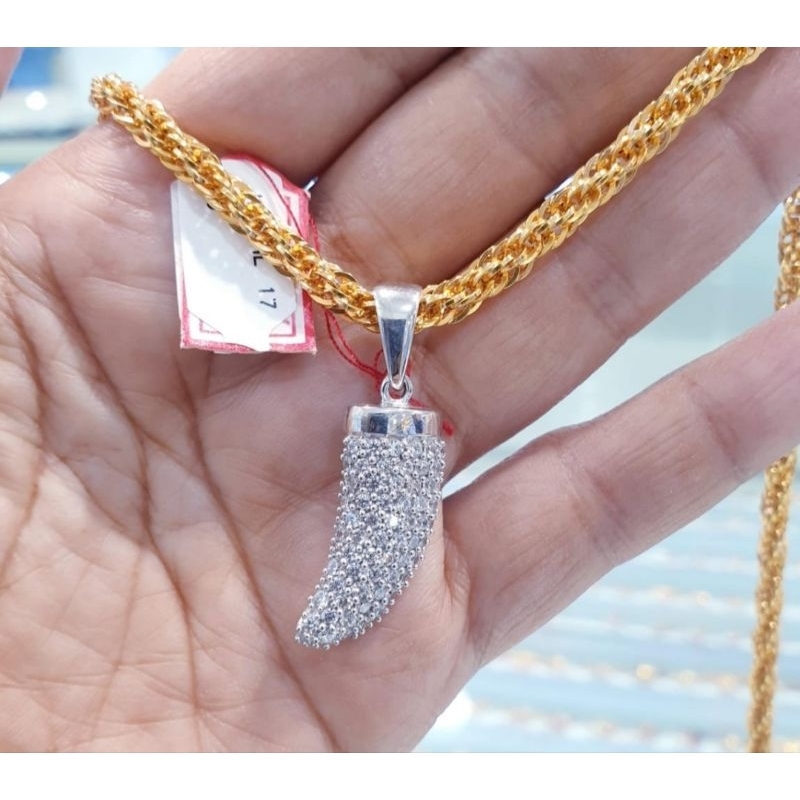 Liontin emas 75 gading