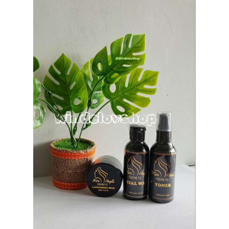 PAKET MH CREAM BASIC SKINCARE MIRA HAYATI COSMETIC ORI