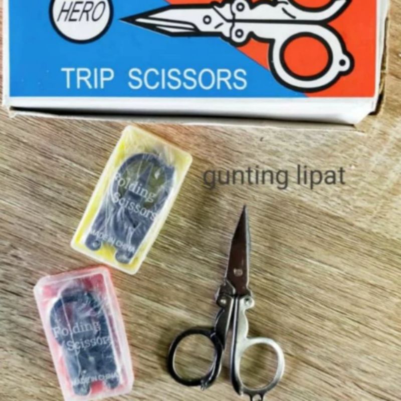 

Gunting lipat stainless isi 12 pcs