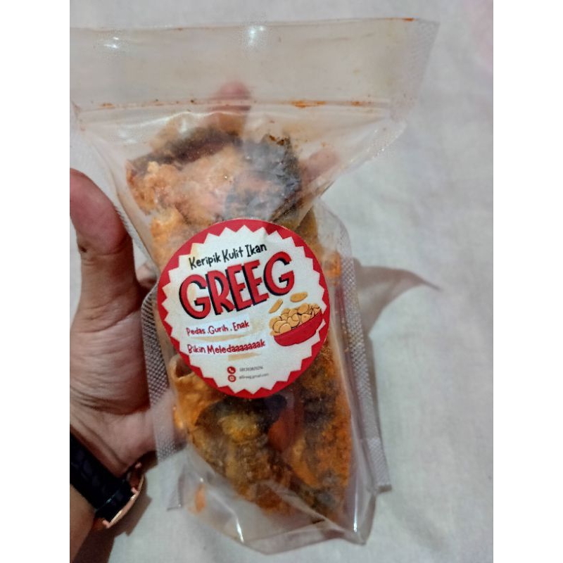 

kerupuk kulit ikan patin balado