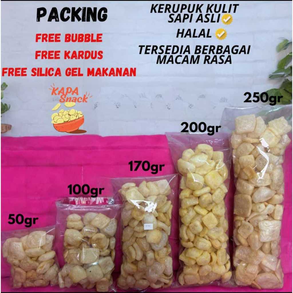 

RASA SAPI PANGGANG bisa COD kerupuk kulit sapi ASLI GRATIS PACKING DUS BUBLE WRAP, dorokdok 100% HALAL, RAMBAK KERIPIK