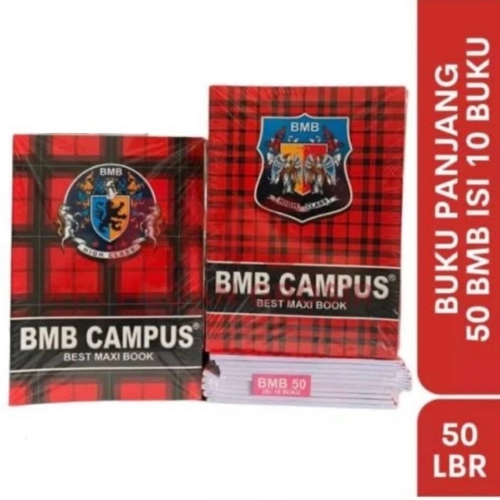 

Buku tulis BMB 50 lembar