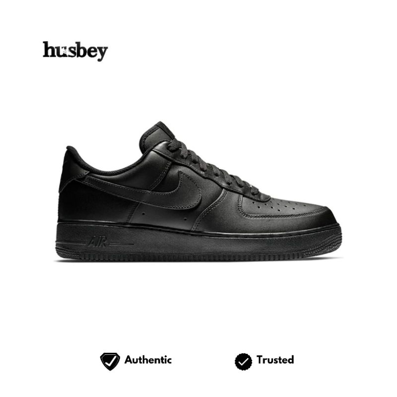 NIKE AIR FORCE 1 TRIPLE BLACK MEN