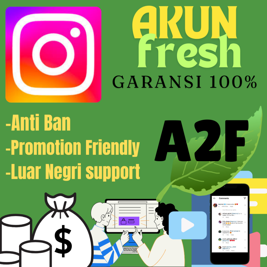 Akun Ig Fresh - A2F Garansi 100%