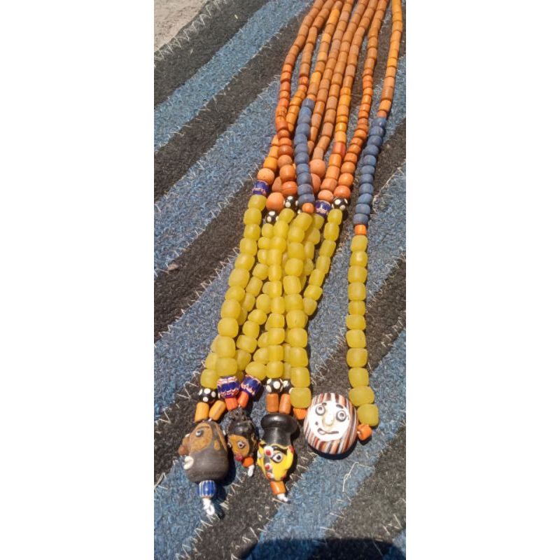 (Aksesoris Manik Murah) Manik desain antik gandul topeng