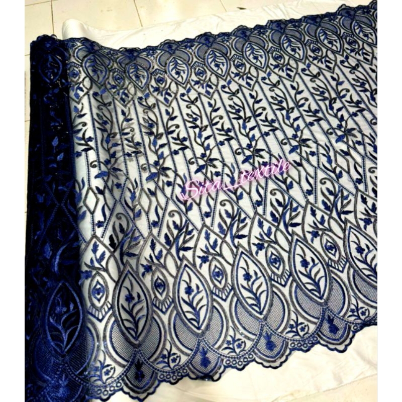 KAIN TILE PAYET/ PAYET TULLE /BAHAN KEBAYA BROKAT