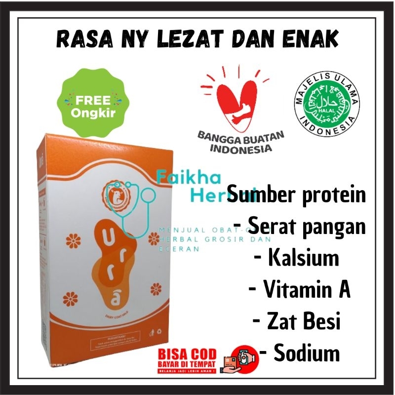 

Susu Kambing Urra Susu Nafsu Makan Anak Dan Dewasa Gemuk Badan Original