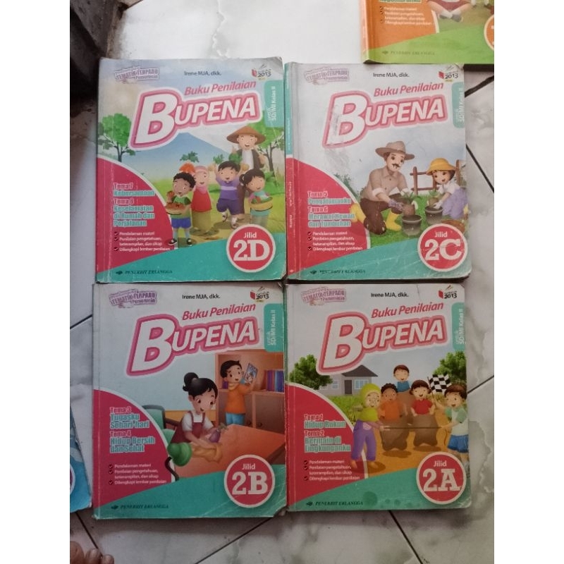 

Buku Bupena kelas 2 Jilid A B C D paket lengkap