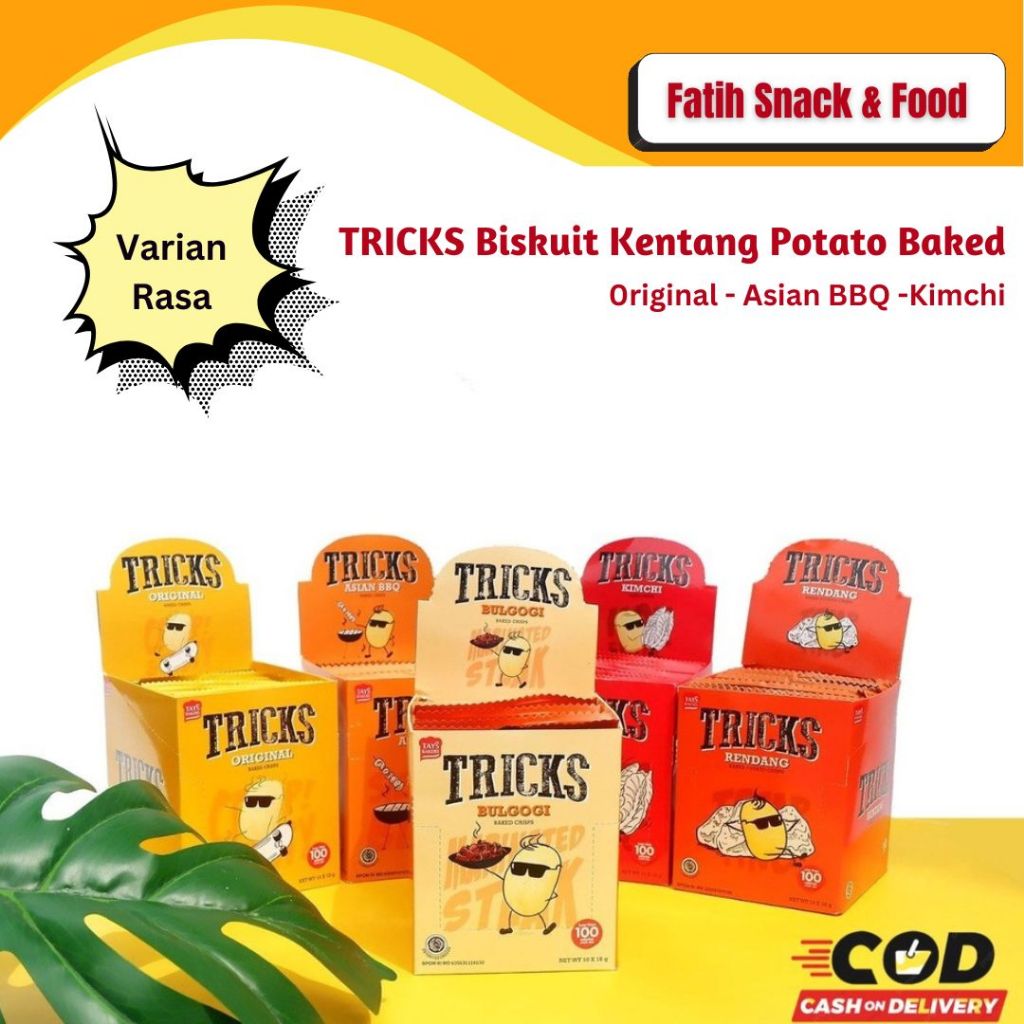 

Tricks Tays Bakers Rasa Original Asian BBQ Kimchi Kemasan Baru