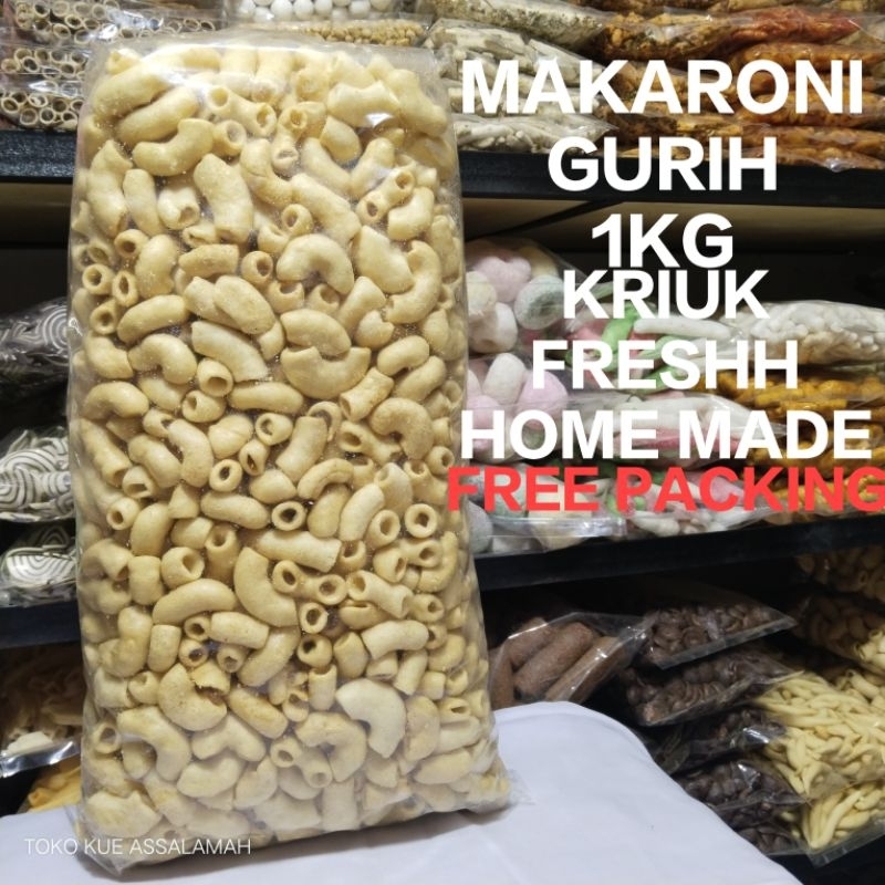 

Makaroni Gurih 1kg / Makaroni Kriuk / Cemilan murah