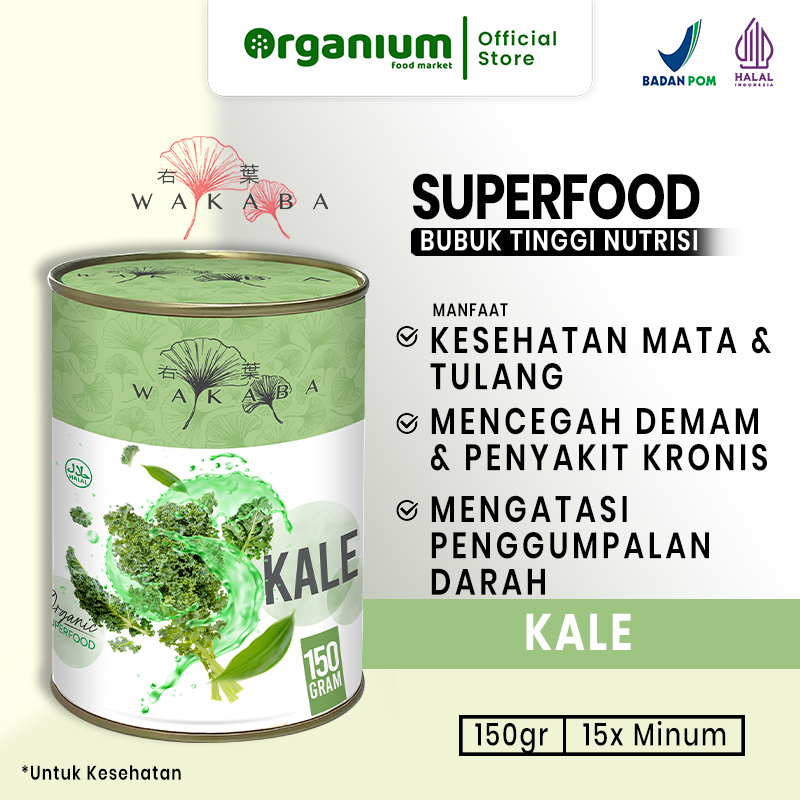 WAKABA Superfood Kale , Nutrisi lengkap Vitamin A, C, & K untuk Kesehatan Mata, Tulang dan Otak - 15