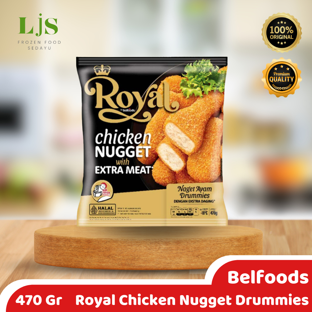 

Belfoods Royal Chicken Nugget Drummies 470gr