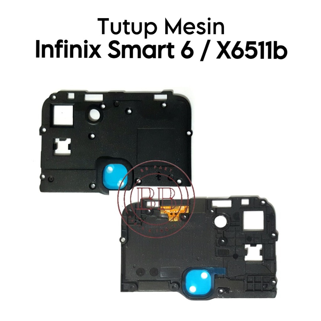 Frame Tutup mesin atas Infinix Smart 6 / X6511B / X6511 / X6511E - Penutup Tutup Mesin