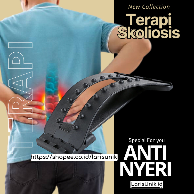 Alat Pijat Terapi Sakit Punggung Pinggang Lumbar Lumbal Dan Saraf Syaraf Kejepit Sandaran Senderan D