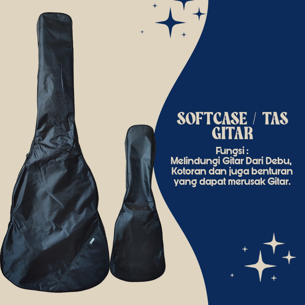 Tas Gitar Mini / Softcase Gitar Mini
