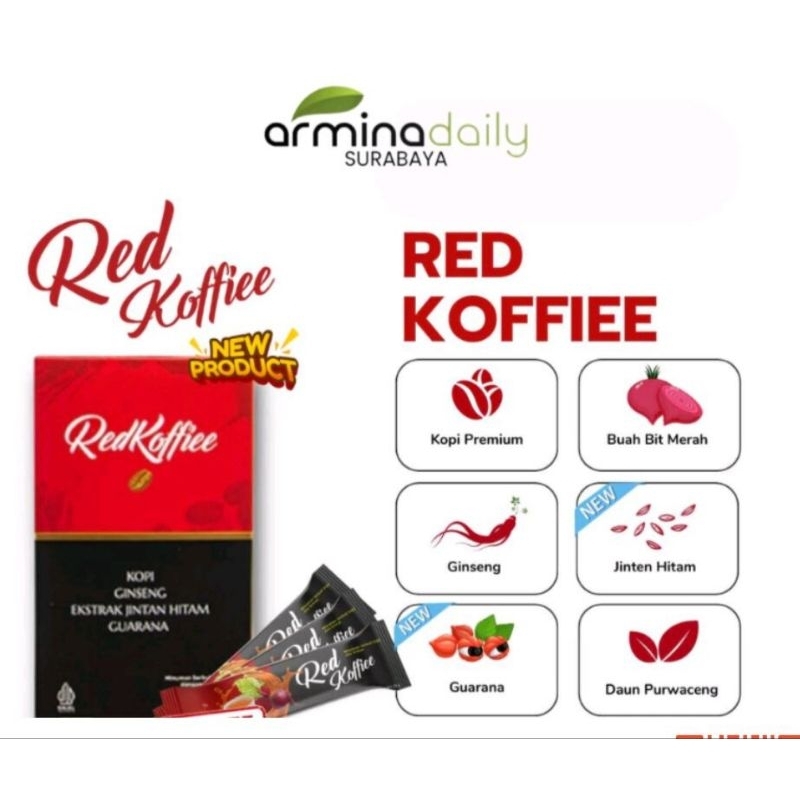 

Original Kopi Merah/Red Koffiee Armina Daily