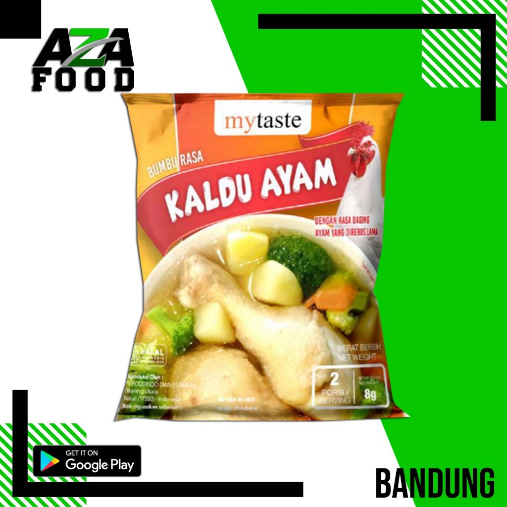 

My Taste Kaldu Ayam Instant 8 gram x 10 (1 Renceng)