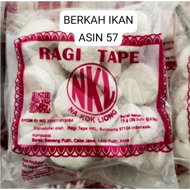 

OBRAL MURAH!!!50pc RAGI TAPE KETAN/SINGKONG FRES PREMIUM