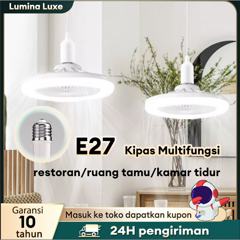 lampu led kipas angin lampu kipas lampu led Lampu kipas langit-langit LED kamar lampu kamar lampu ga