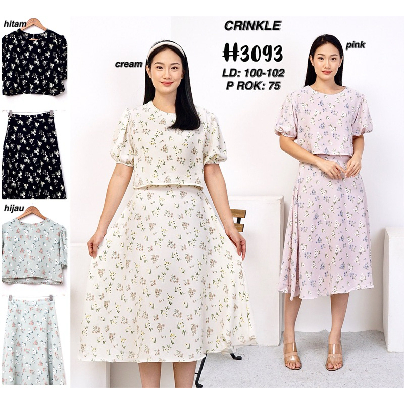 SET ROK / SETELAN CRINKLE (3093)