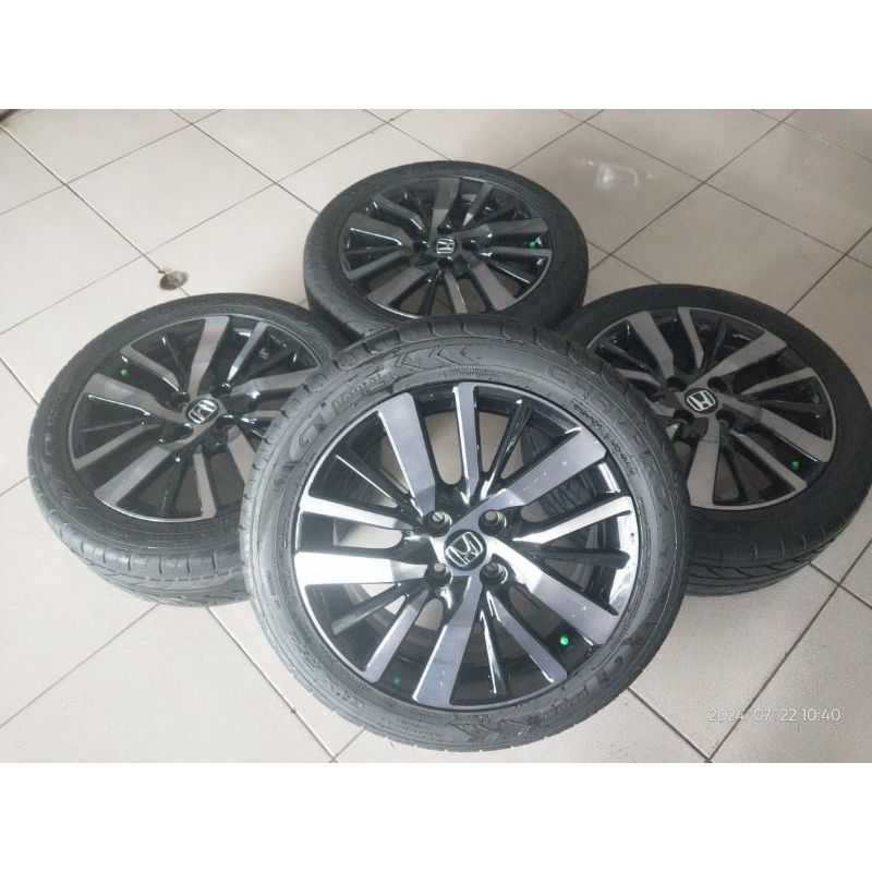 VELG STD MURAH OEM HONDA CITY HATCBACK RING 16 LEBAR 6 INCH HOLE 4 X 100 OFFSET 45 WARNA BP PLUSH BA