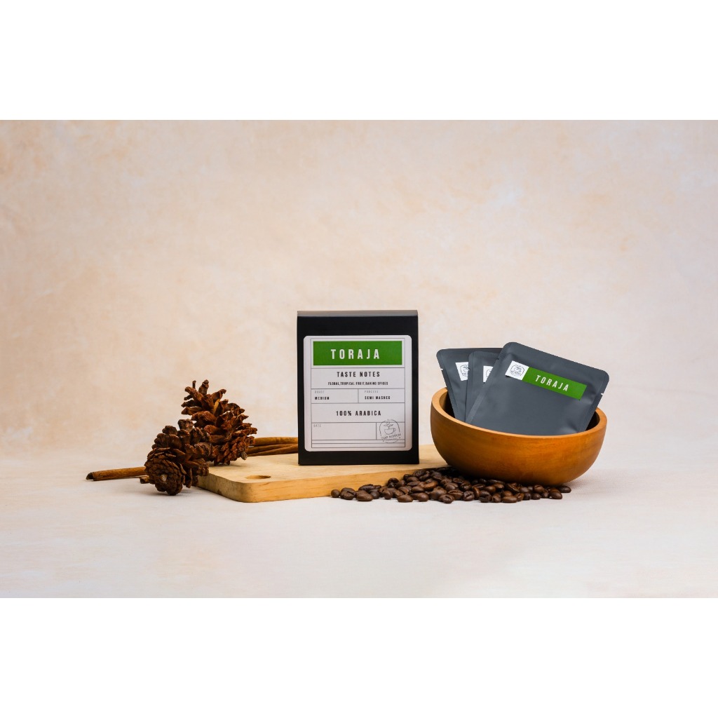 

Topnotch Coffee Drip / Arabica Toraja / 5pcs @12Gr
