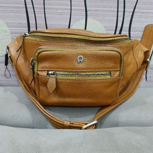 TAS PINGGANG PAPILLON K 3350 SECOND KUNING MULUS