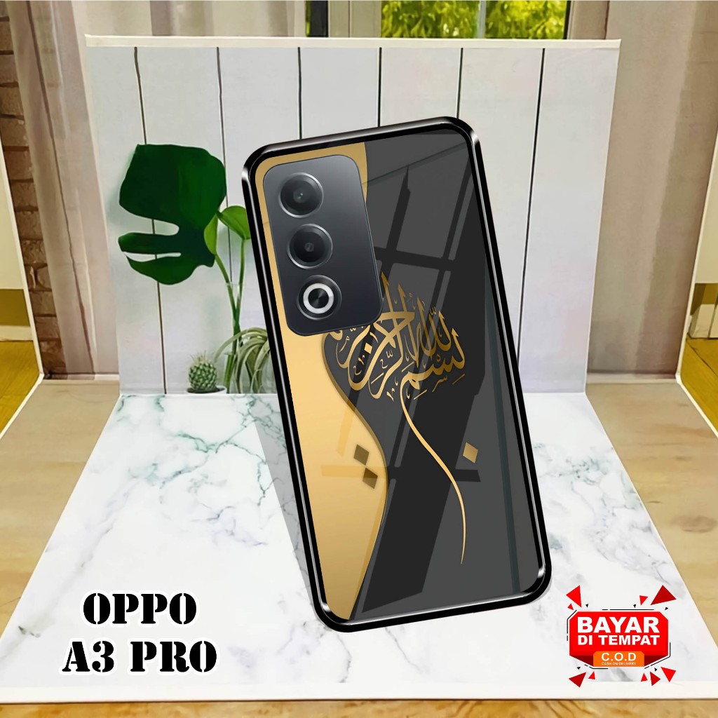 Softcase Kaca For OPPO A3 PRO - Casing Handphone OPPO A3 PRO [T50].