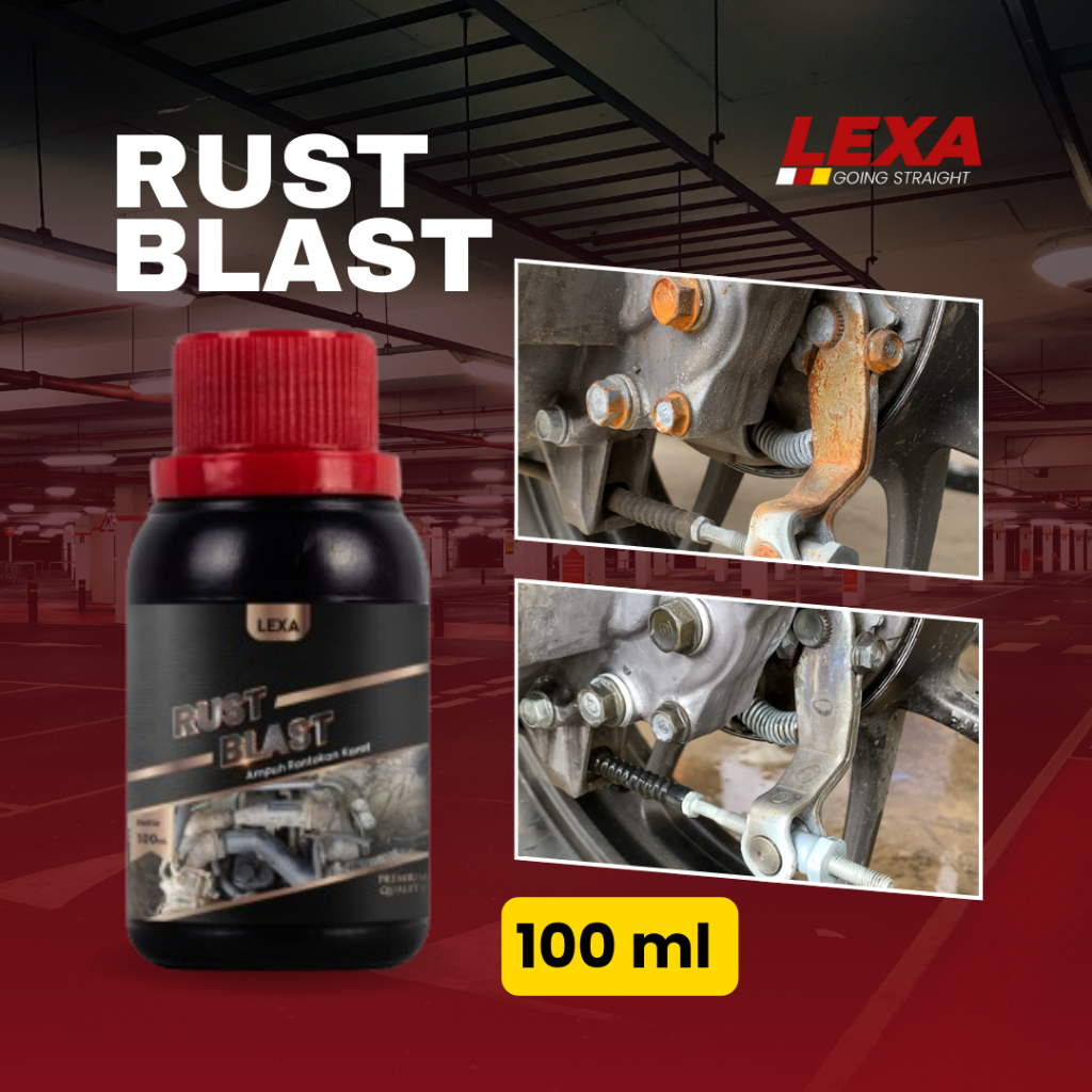 LEXA Rust Remover Rust Blast Pembersih Kerak Karat Pada Mobil & Motor | RUST REMOVER HEAVY DUTY PEMB