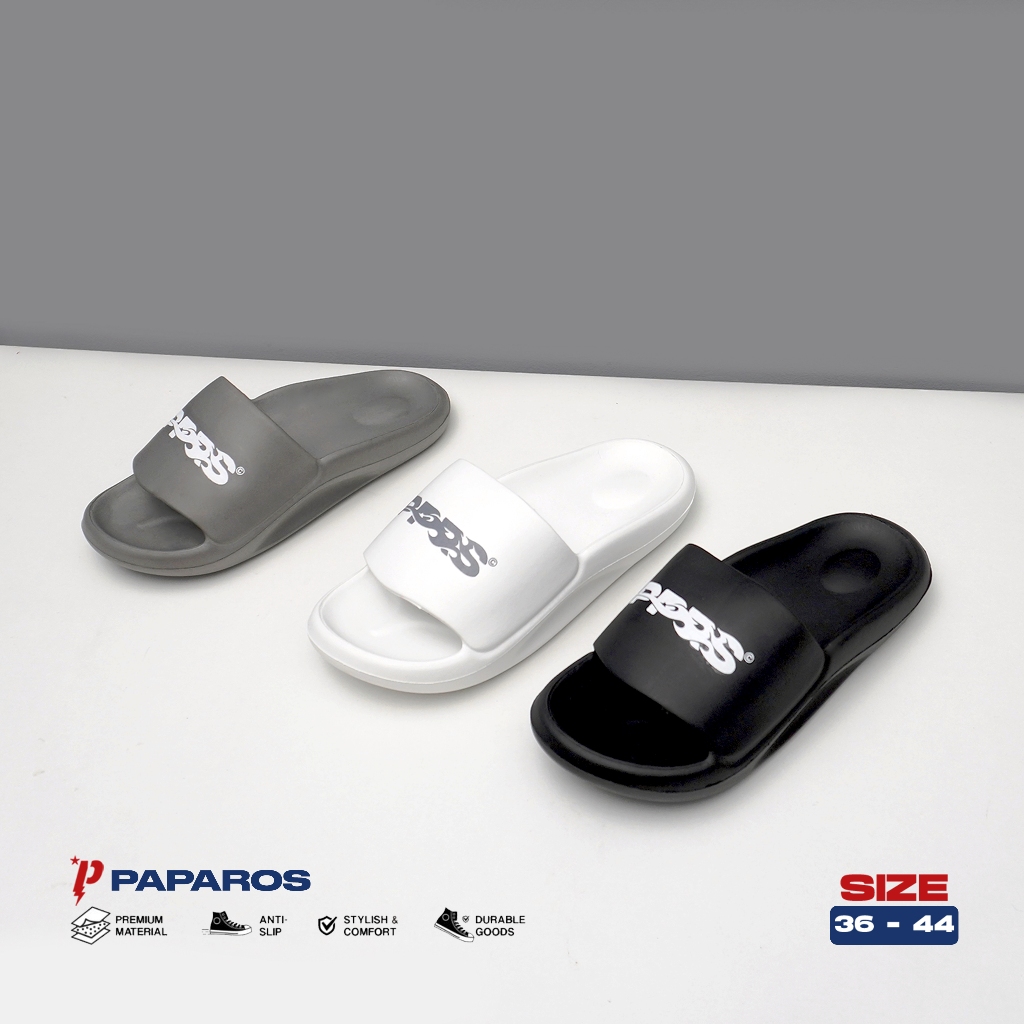 Paparos Footwear Sandals bumphy Series Sandal Pria Sendal Selop Jelly Karet Eva Casual Pria Anti Sli