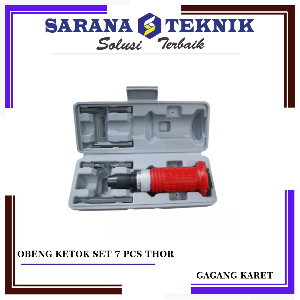 Obeng ketok Vessel / Vessel impact driver 7 pcs