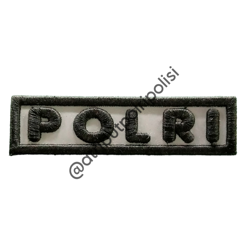 ATRIBUT POLRI / BET POLRI / BREVET POLRI BORDIR TIMBUL HARGA SATUAN POLRI