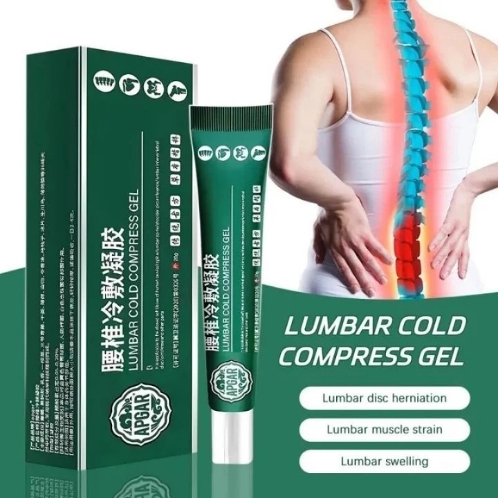 Lumbar Spine Cooling Gel Lumbar Cold Compress Gel Ori Salep Lumbar Original Lumbar