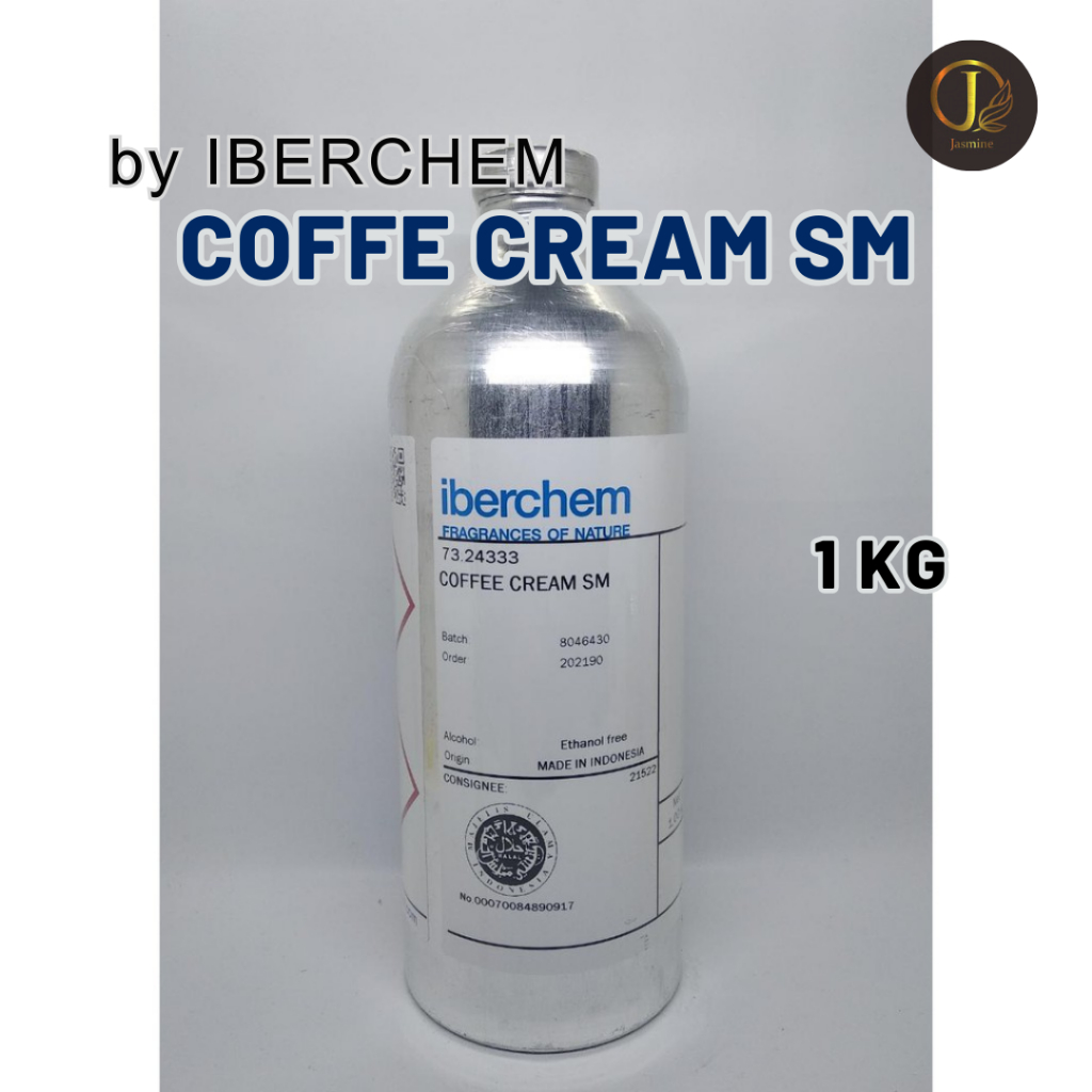Bibit Parfum Murni 100% COFFEE CREAM SM By iberchem aroma coffee , kemasan segel 1 kg